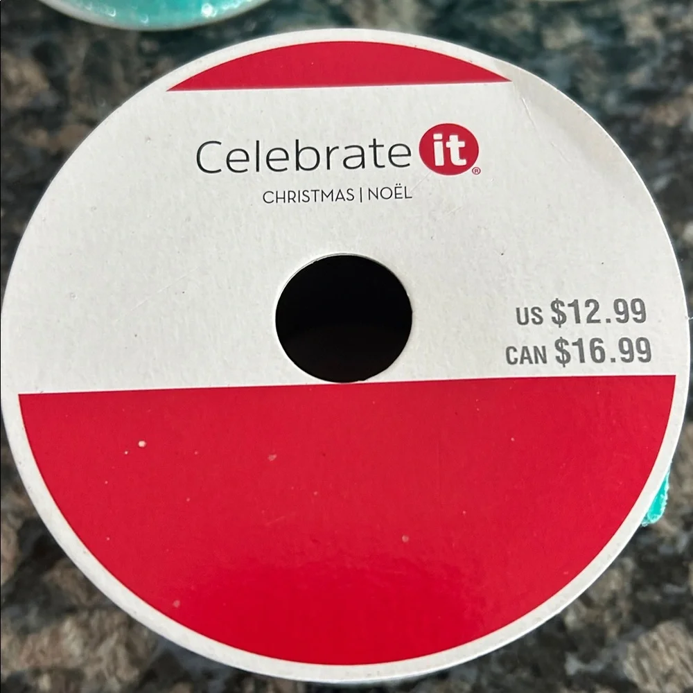 CELEBRATE IT WIRED RIBBON 2.5